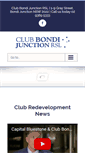 Mobile Screenshot of clubbondijunction.com.au